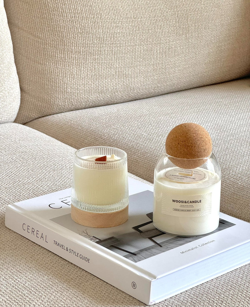 נר זכוכית סטרייפ (B2B)