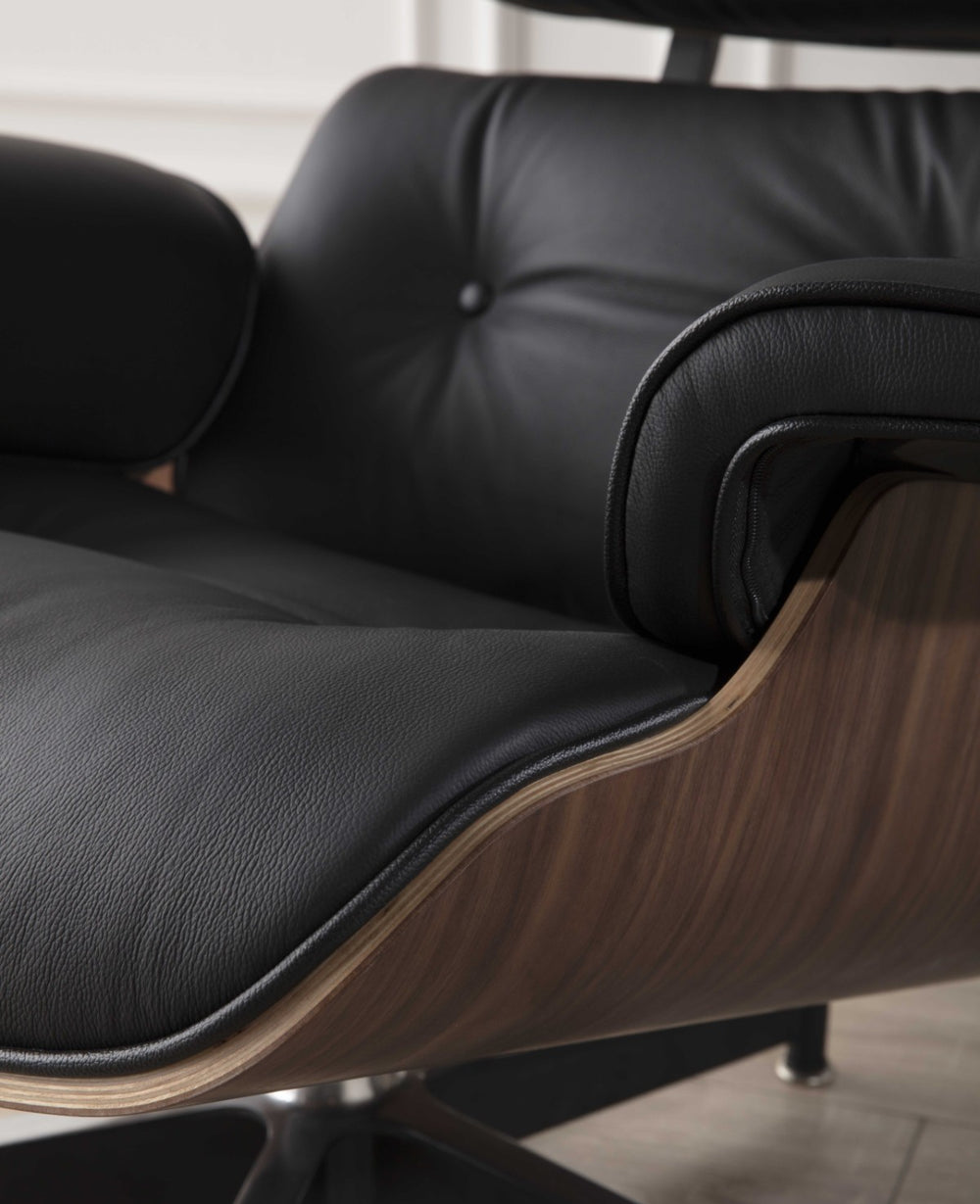 זמן אספקה עד 75 יום - PALERMO BLACK כורסא + הדום