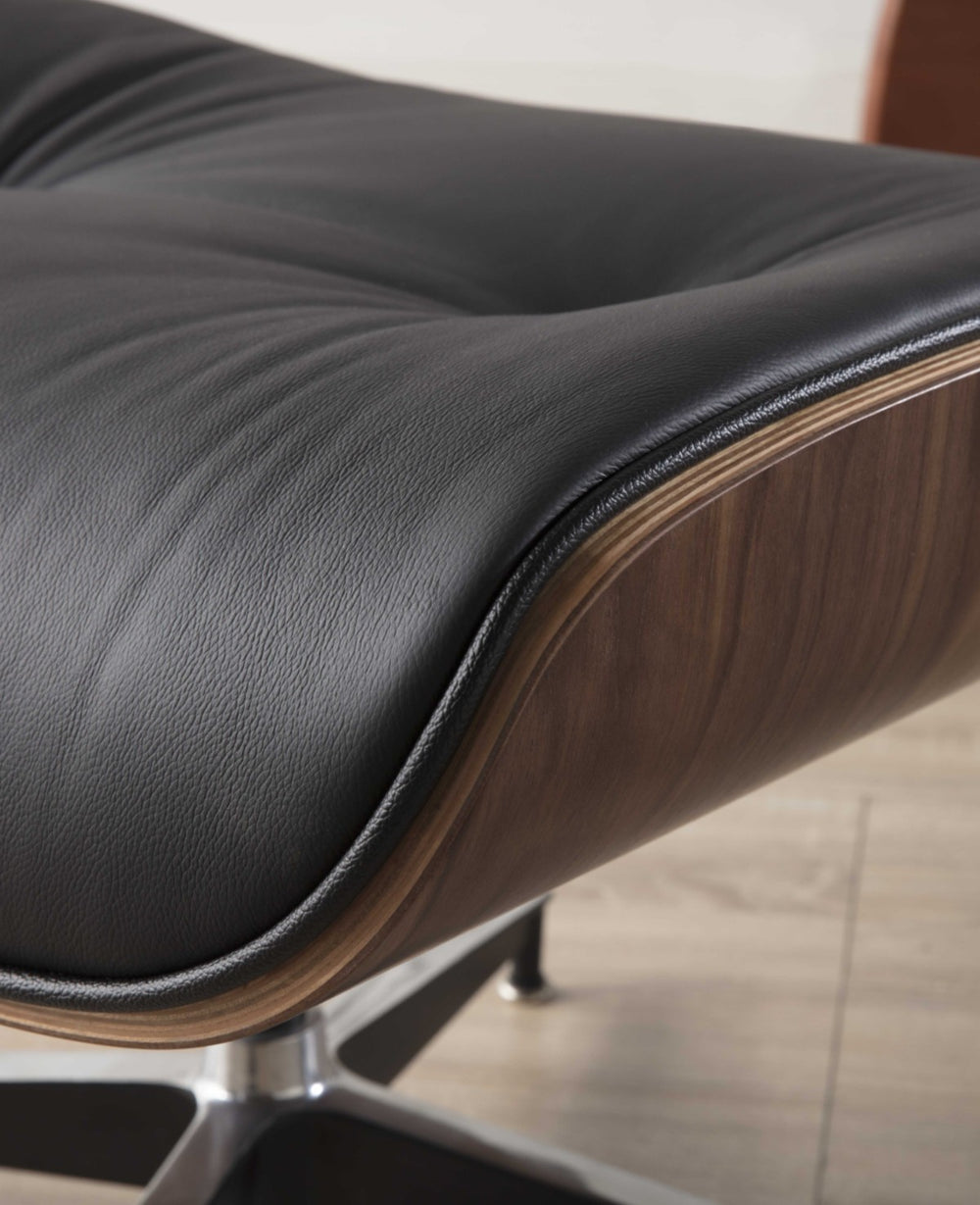 זמן אספקה עד 75 יום - PALERMO BLACK כורסא + הדום