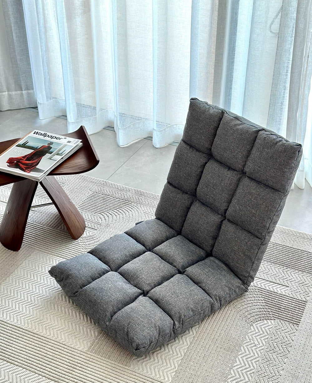 כיסא יפני אפור