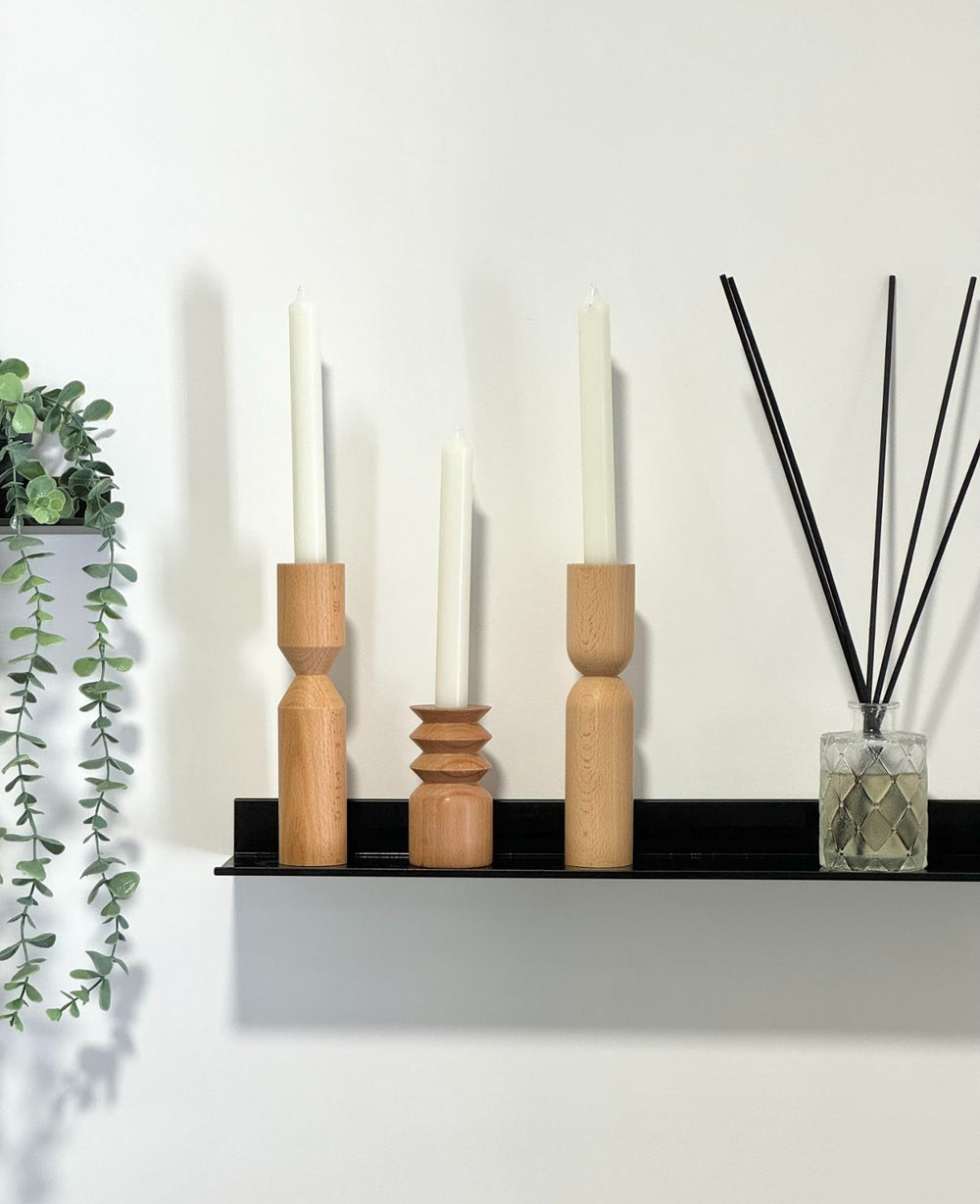 פמוט עץ רוז (B2B)