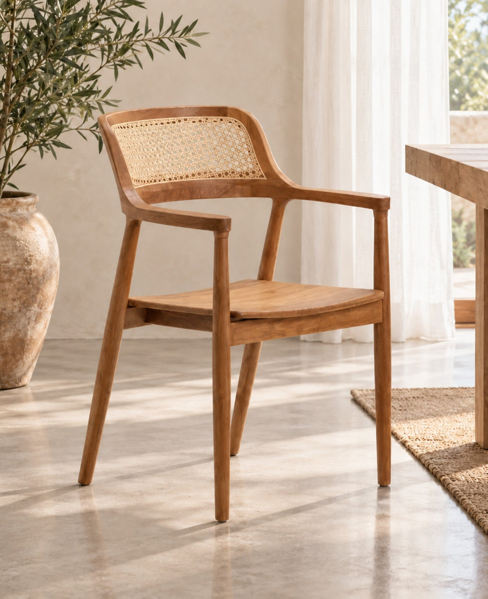 כיסא אוכל LOUIE RATTAN