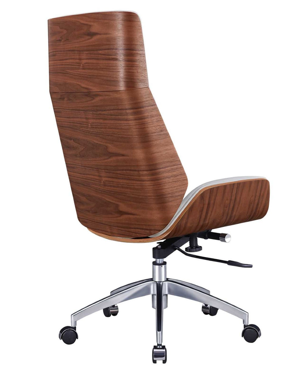 כיסא מנהלים נורדי WHITE - זמן אספקה עד 75 יום