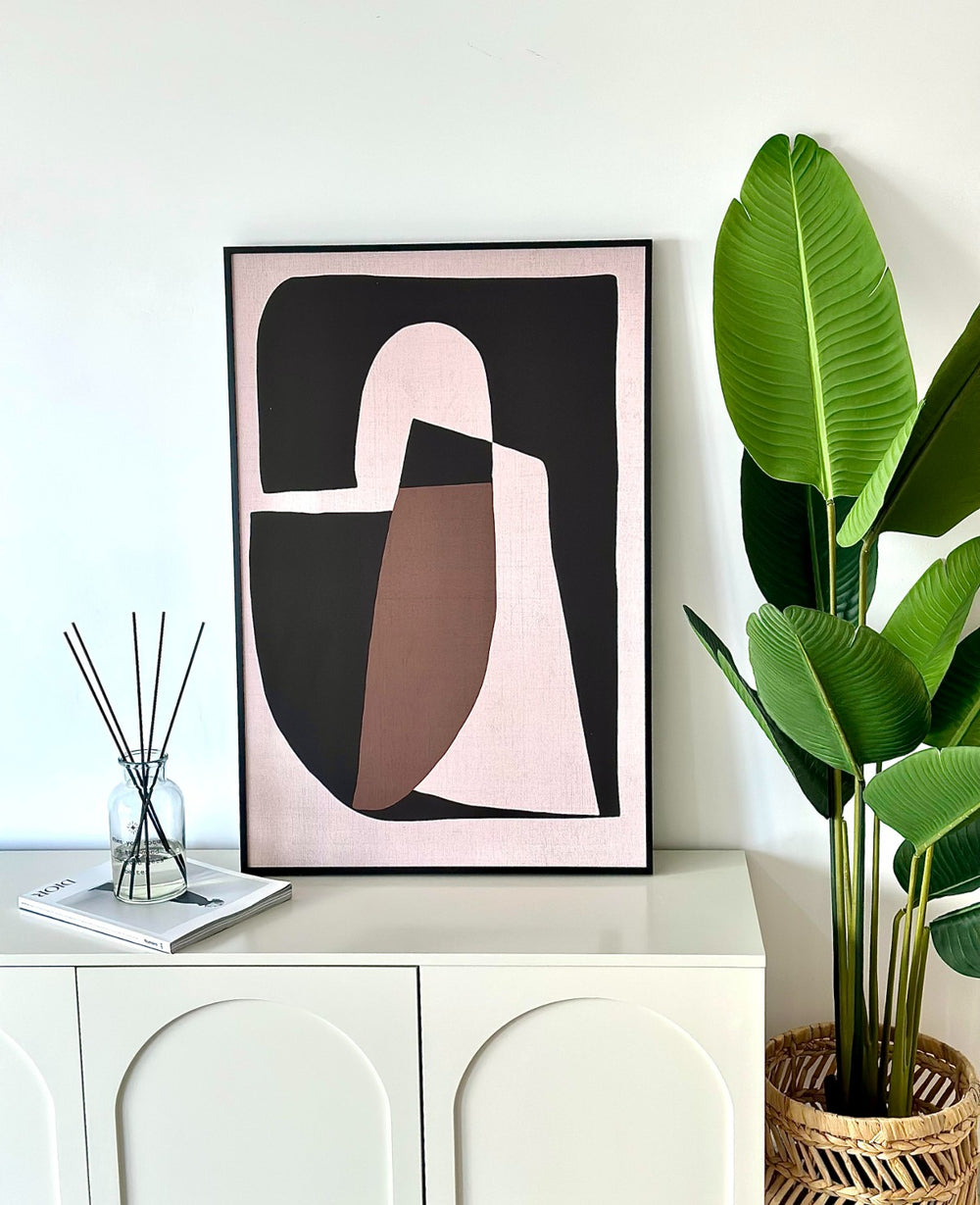 תמונות קיר אמורפי בראון (B2B)