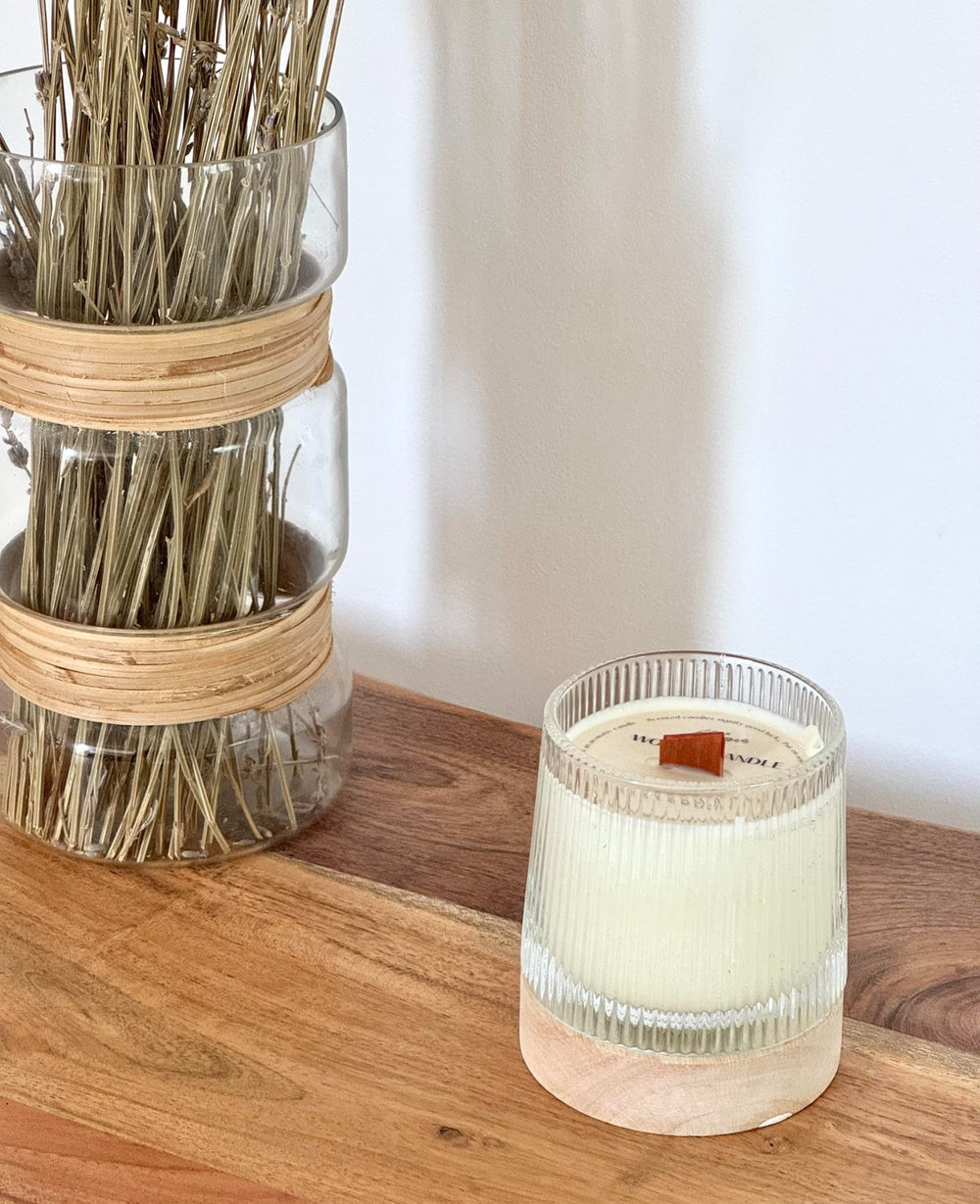 נר זכוכית סטרייפ (B2B)