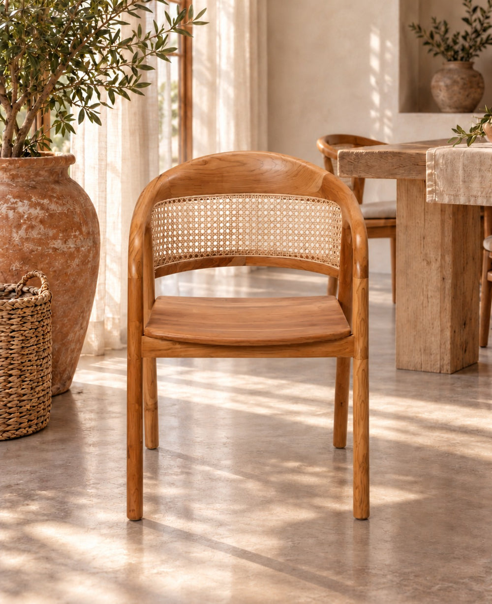 כיסא אוכל ELIO RATTAN