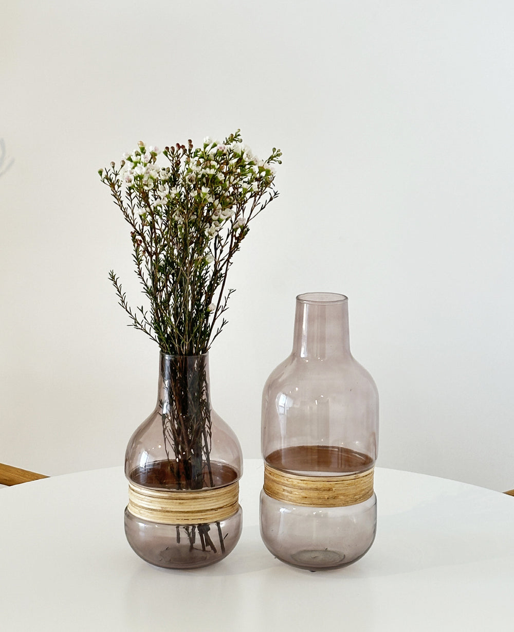 אגרטל זכוכית ויולט (B2B)