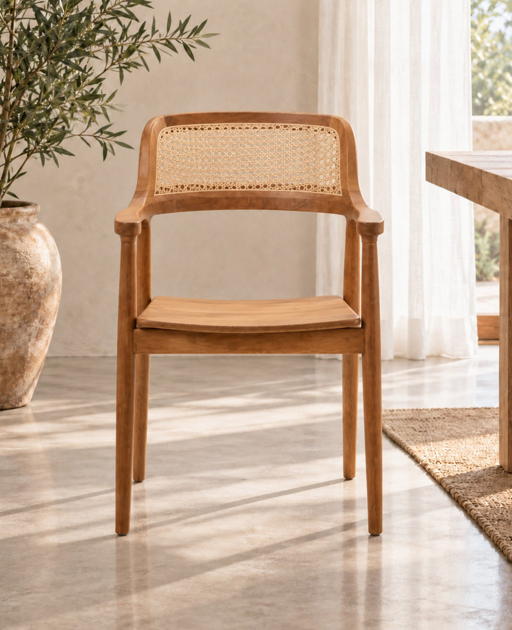 כיסא אוכל LOUIE RATTAN