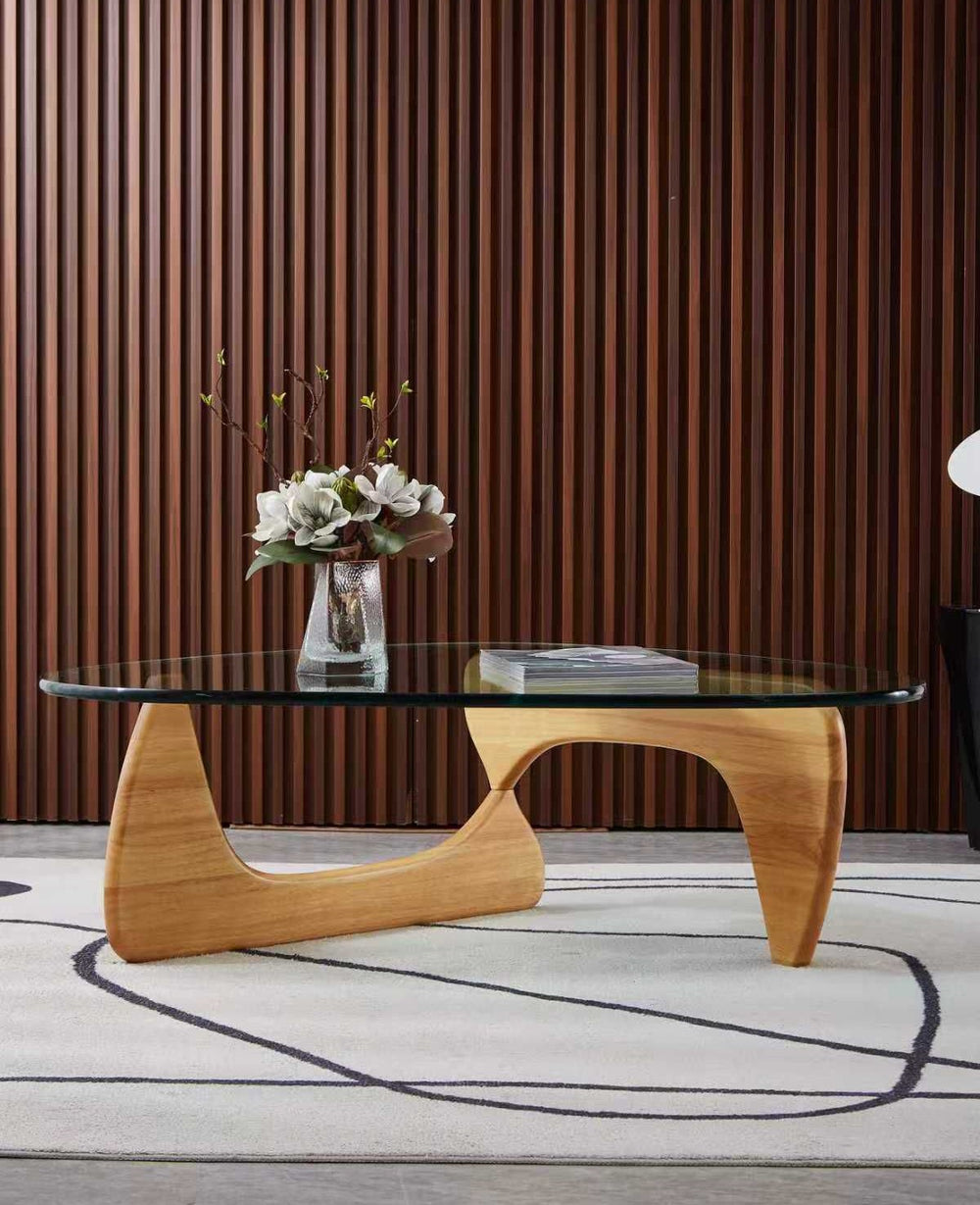 זמן אספקה לפריט זה עד 75 יום - LUSUN BROWN - שולחן סלון