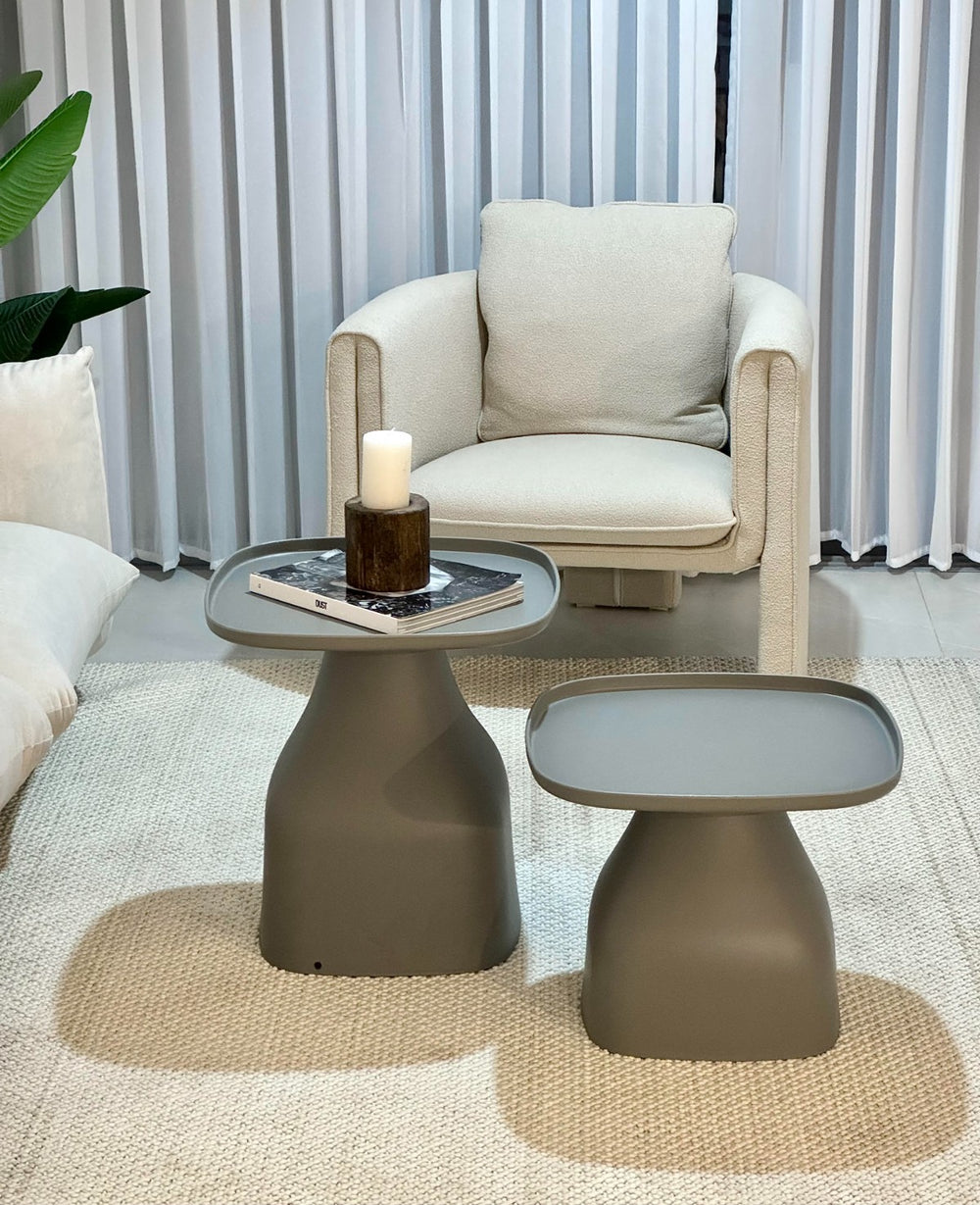 שולחן סקוור אפור