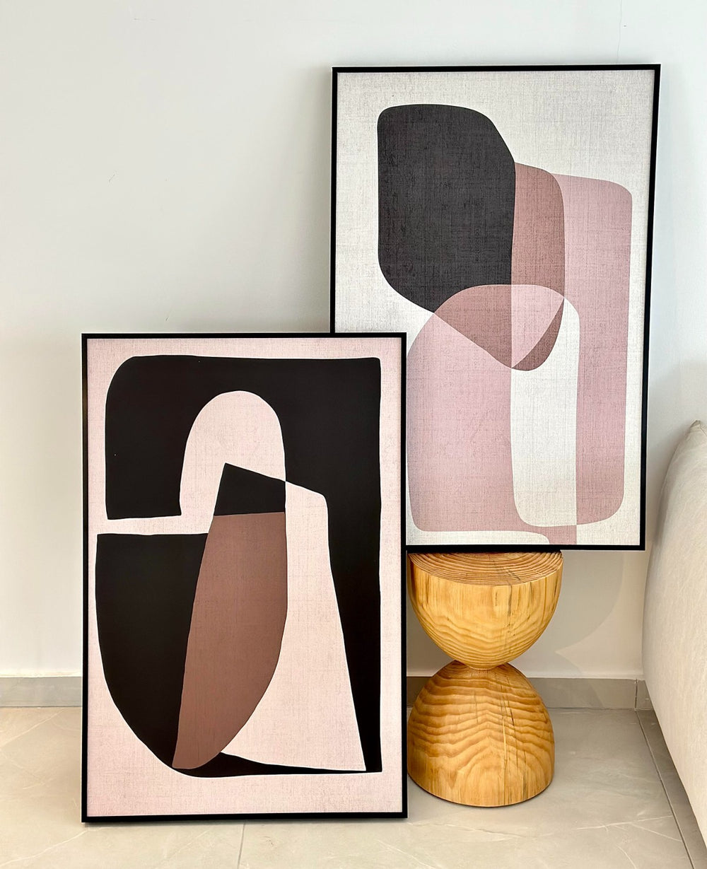 תמונות קיר אמורפי בראון (B2B)