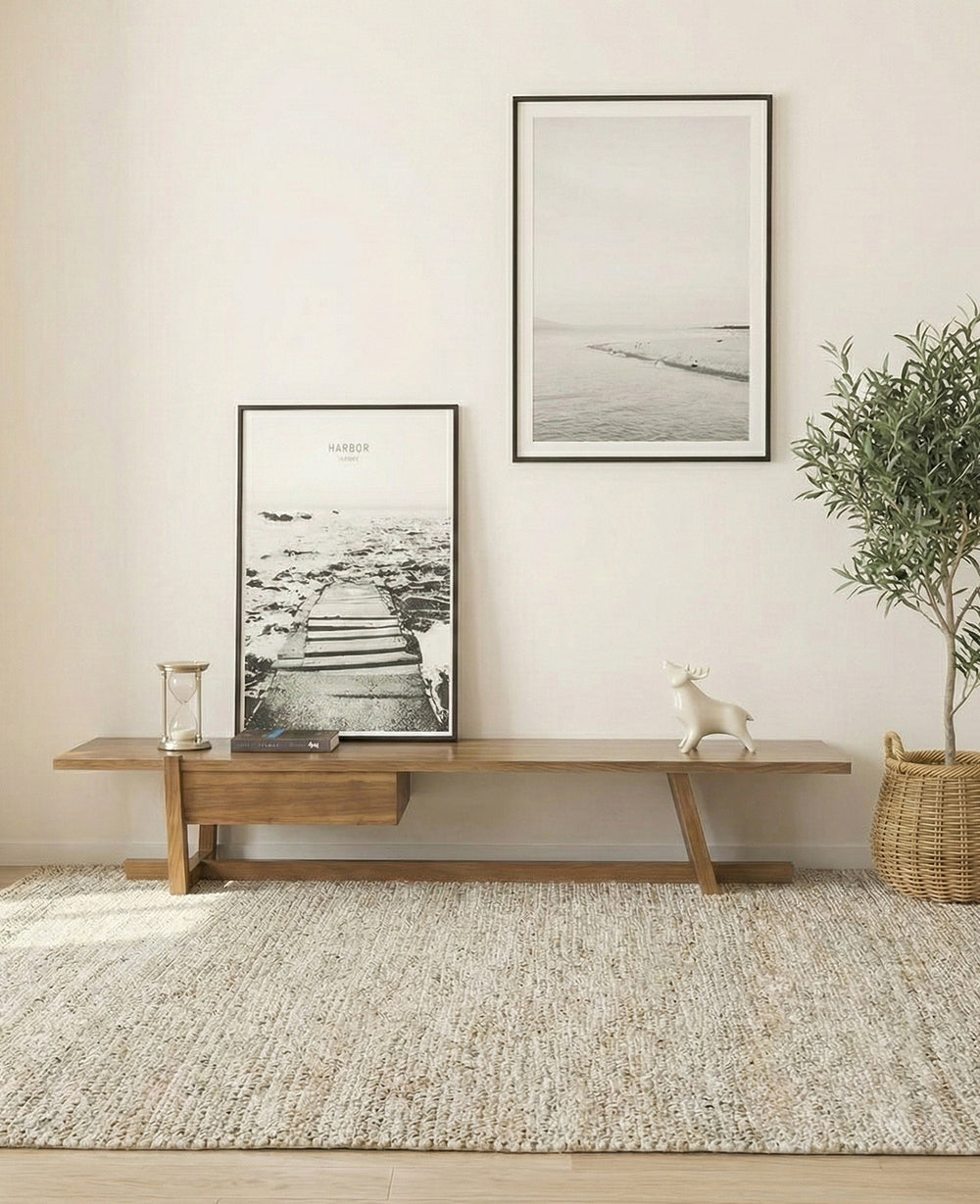 מזנון עץ מלא פרנק