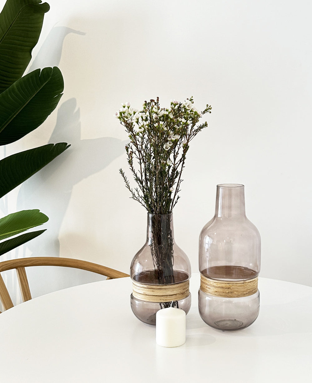 אגרטל זכוכית ויולט (B2B)