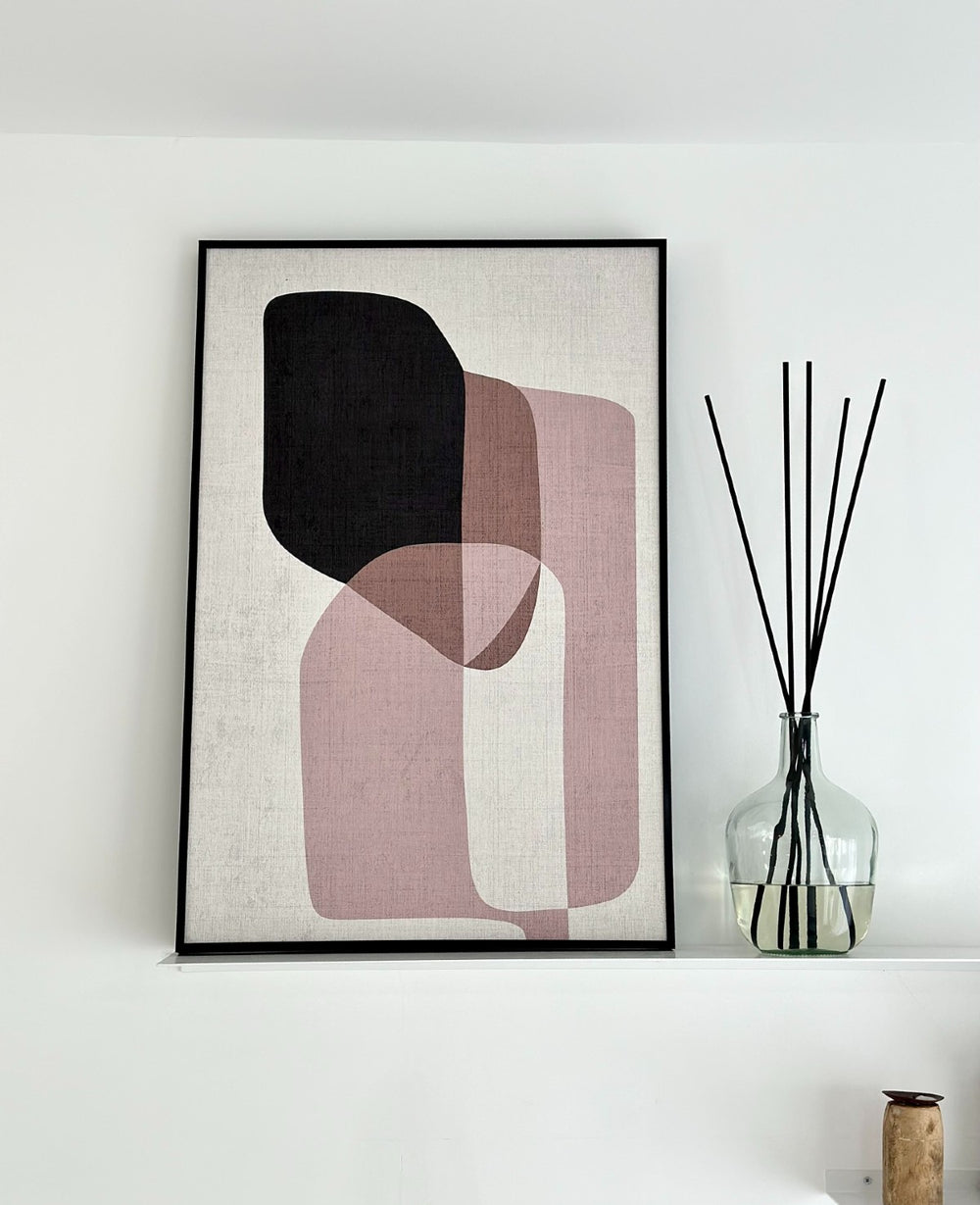 תמונות קיר אמורפי בראון (B2B)