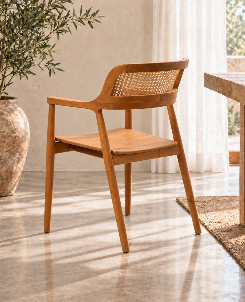 כיסא אוכל LOUIE RATTAN