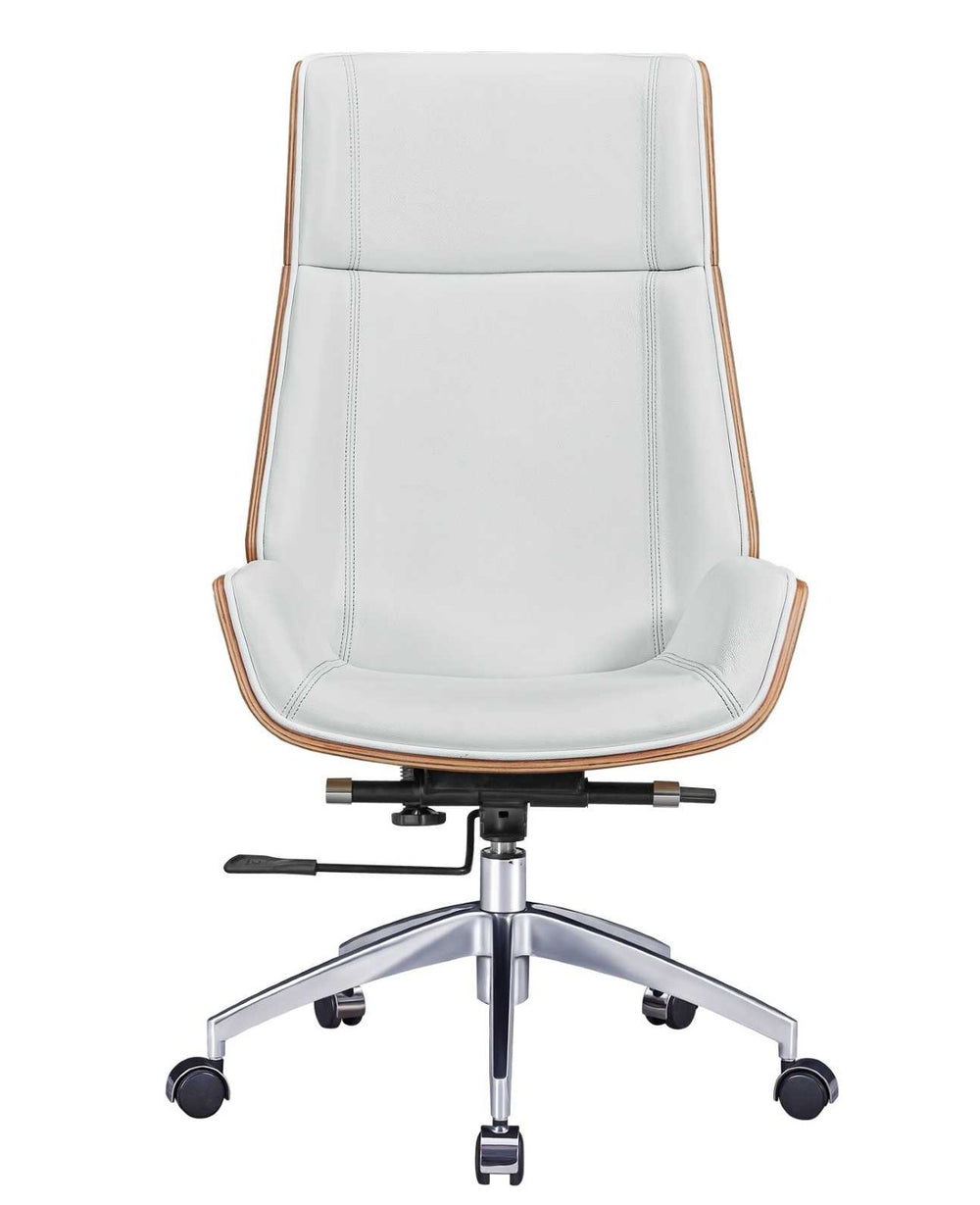 כיסא מנהלים נורדי WHITE - זמן אספקה עד 75 יום