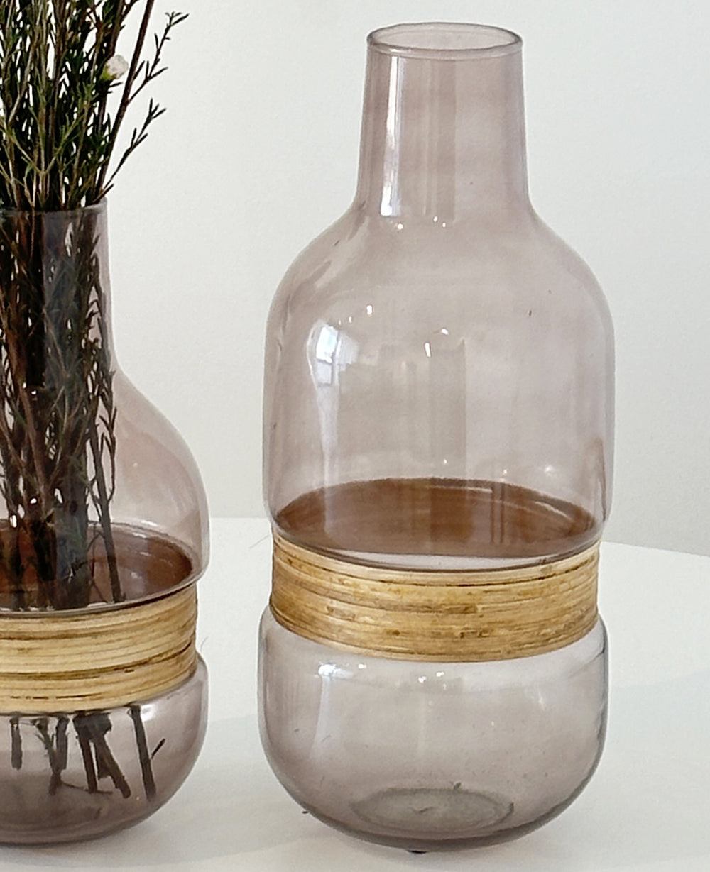 אגרטל זכוכית ויולט (B2B)