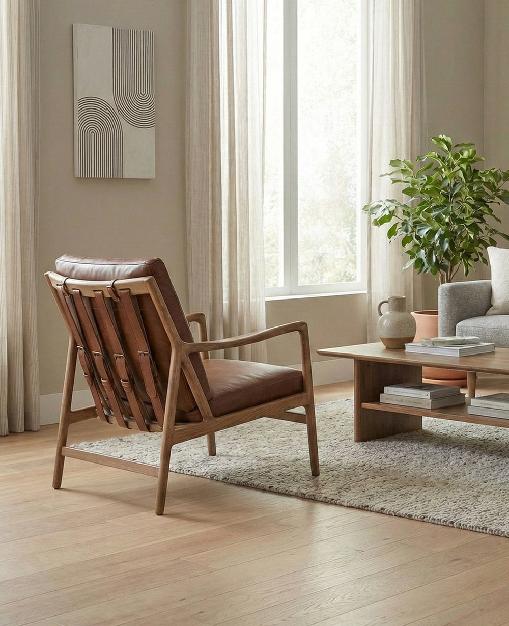 כורסת סלוודור עור