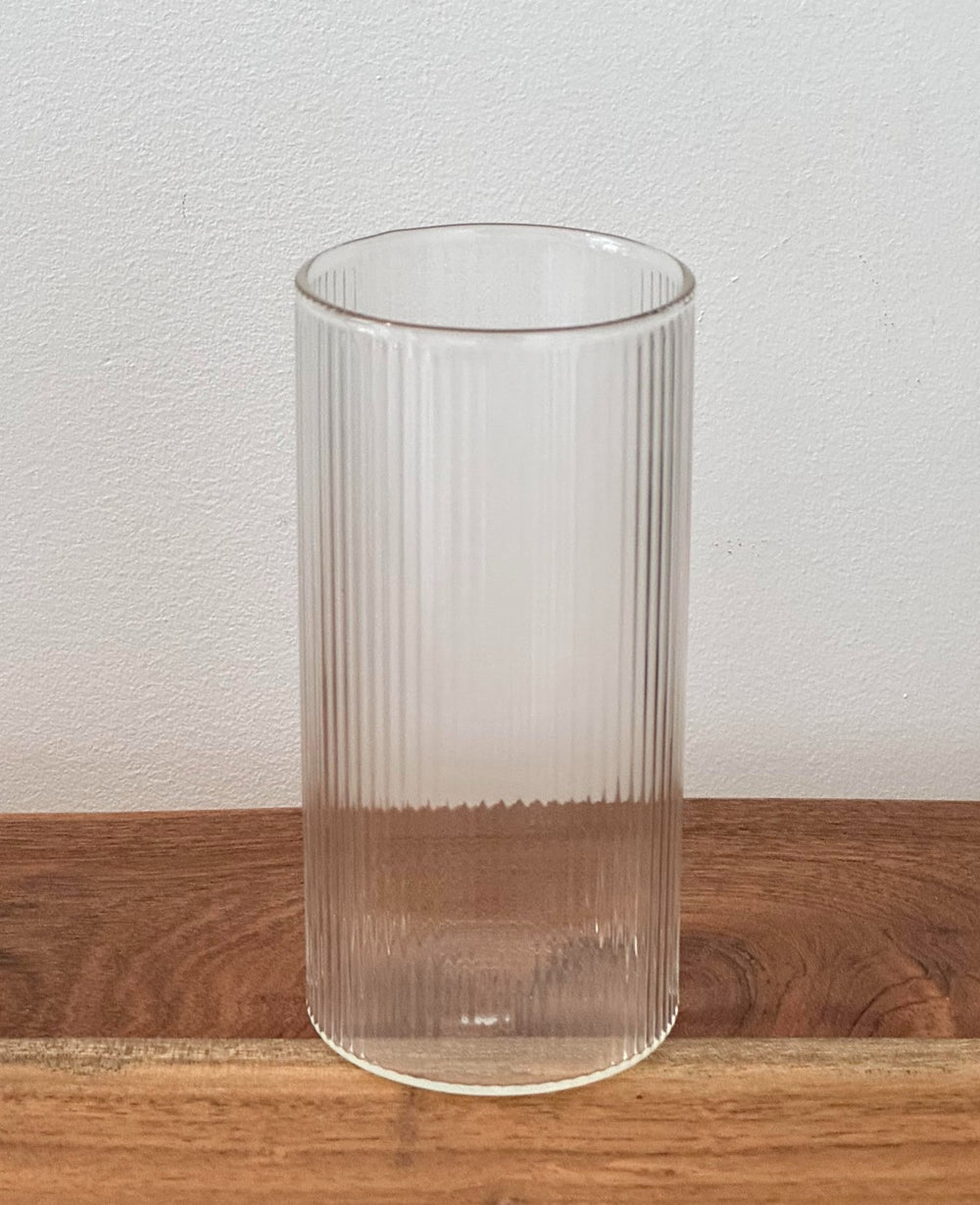 CLASSIC STRIPE כוס זכוכית