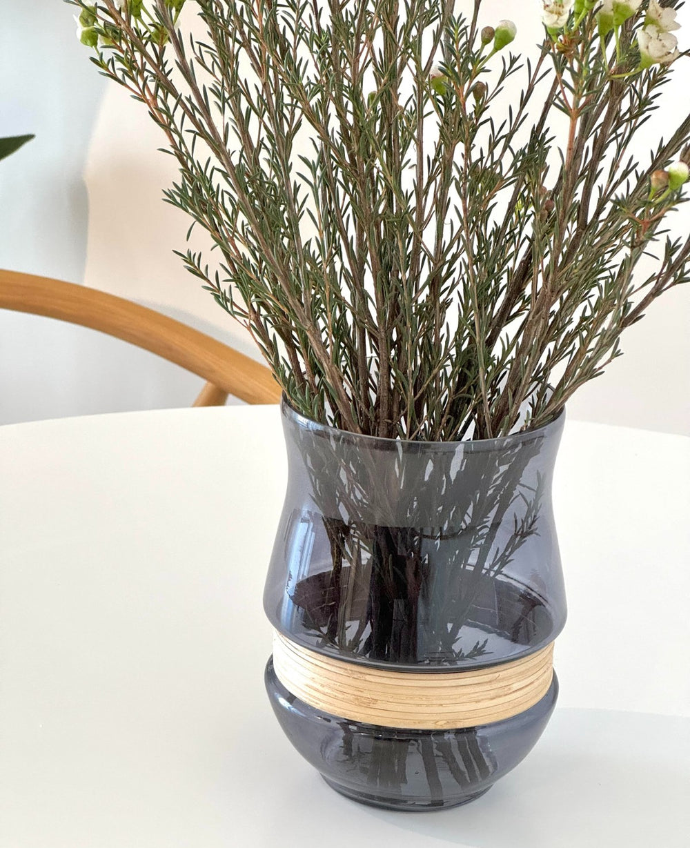 אגרטל זכוכית אינדיגו (B2B)