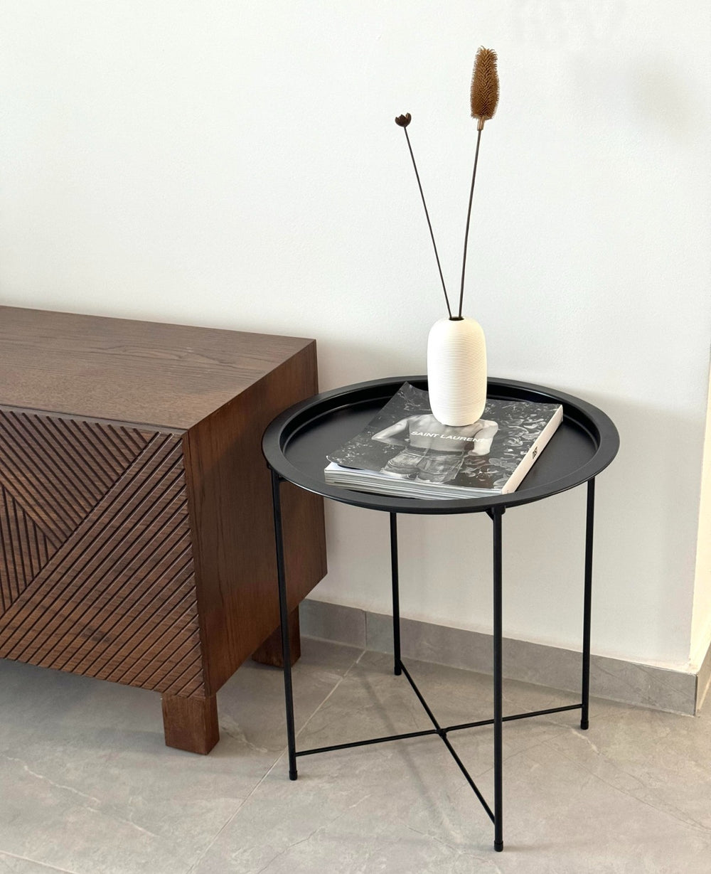 שולחן מטאל שחור (B2B)