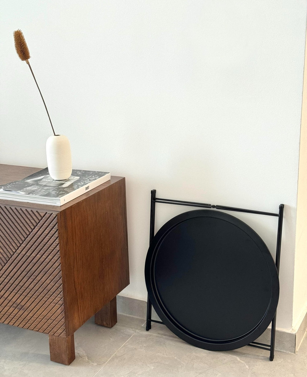 שולחן מטאל שחור (B2B)