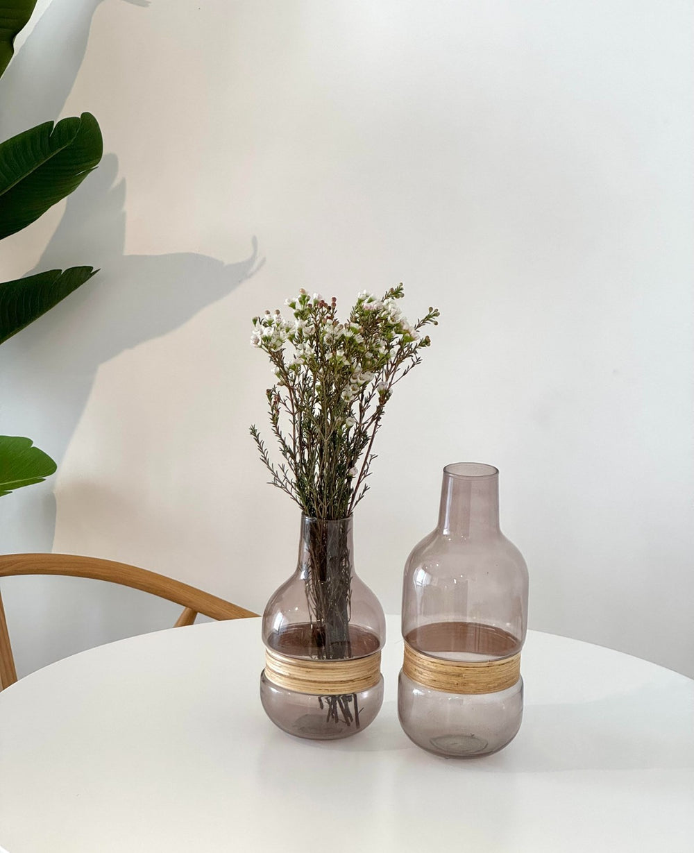 אגרטל זכוכית ויולט (B2B)