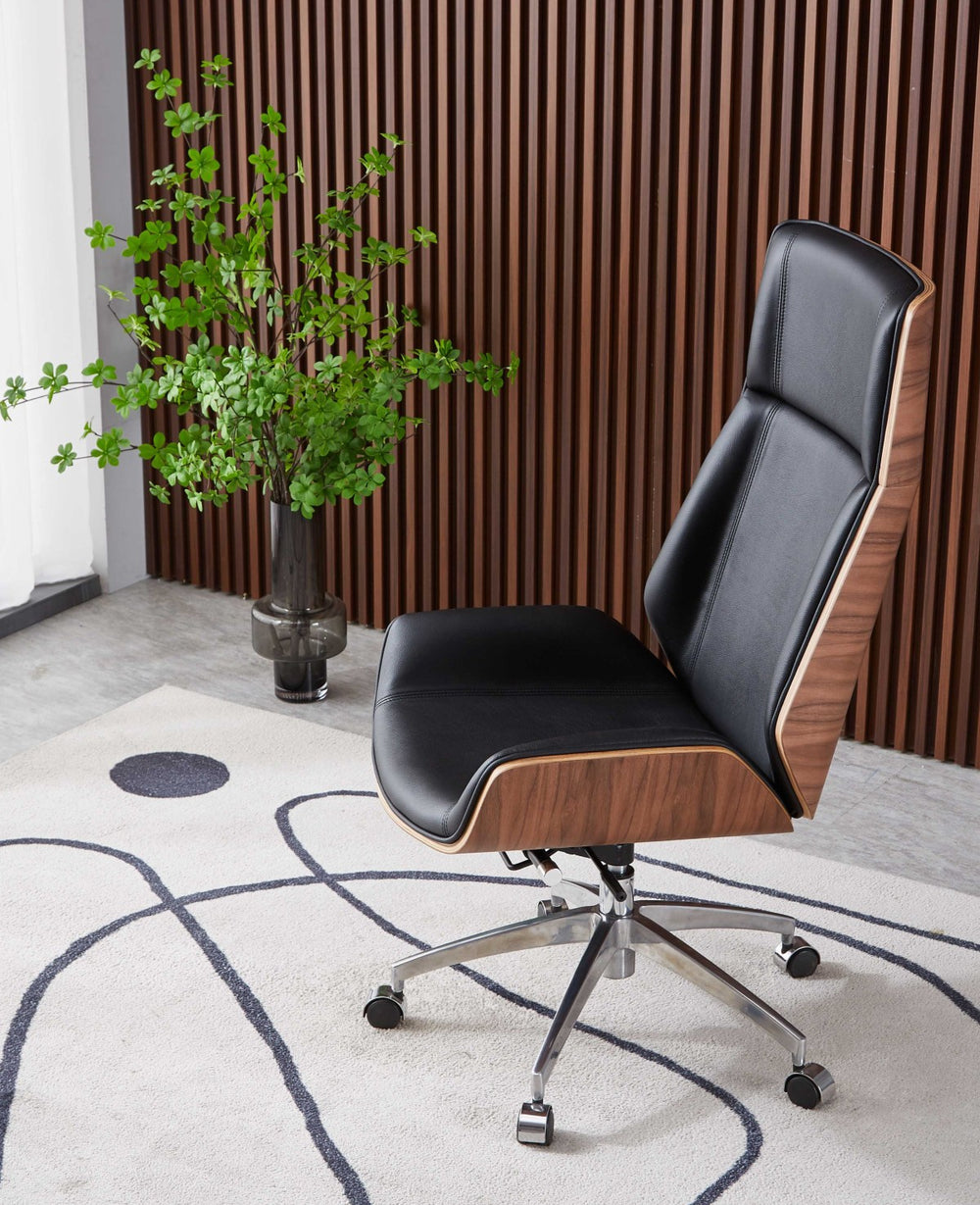 כיסא מנהלים נורדי BLACK - זמן אספקה עד 75 יום