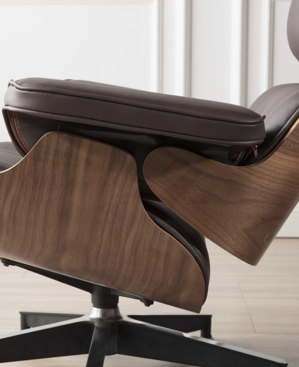 זמן אספקה עד 75 יום - PALERMO BROWN כורסא + הדום