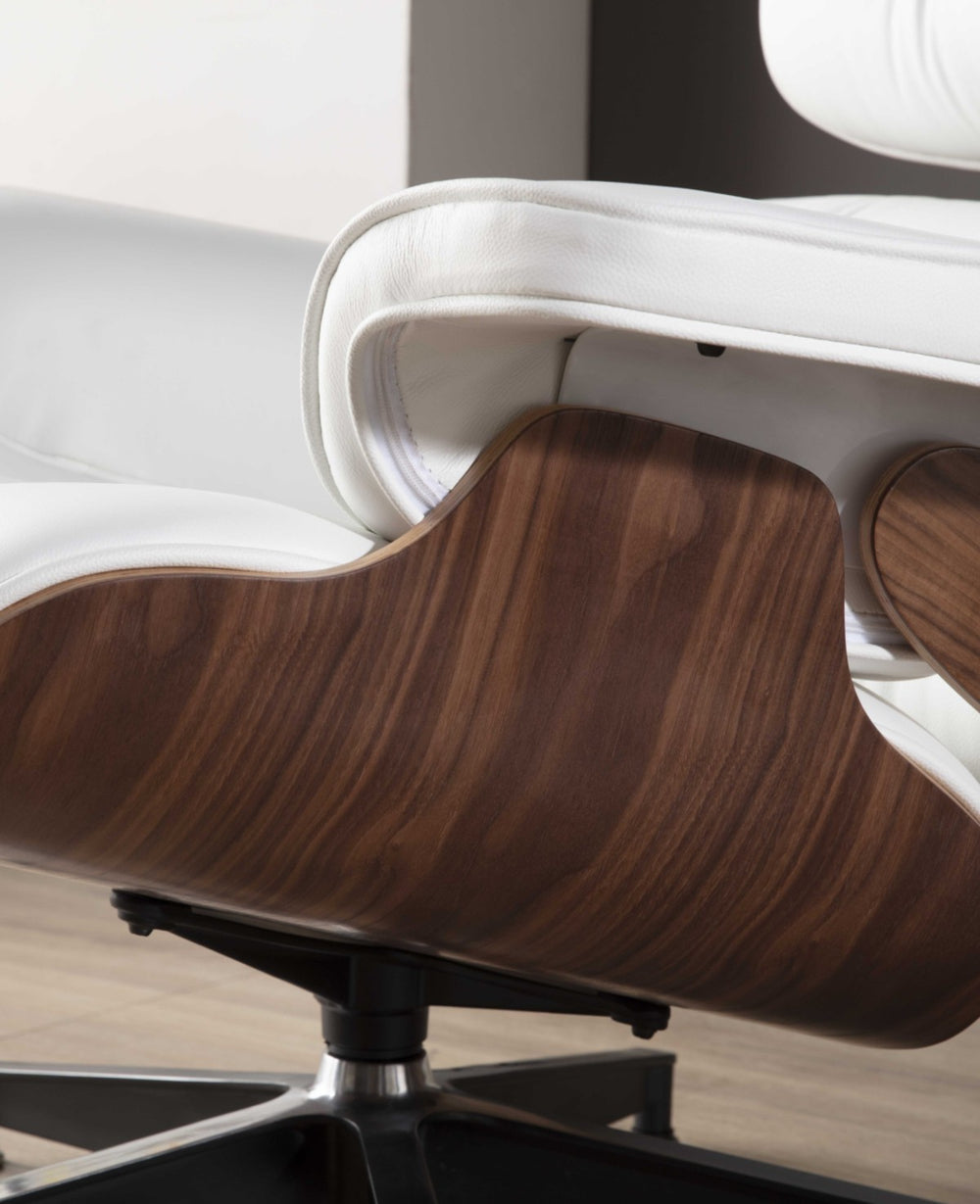 זמן אספקה עד 75 יום - PALERMO WHITE כורסא + הדום