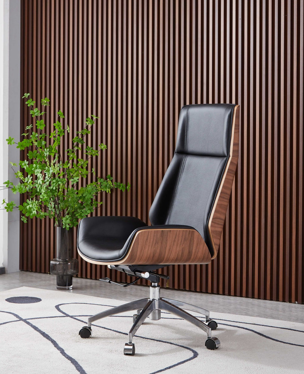 כיסא מנהלים נורדי BLACK - זמן אספקה עד 75 יום