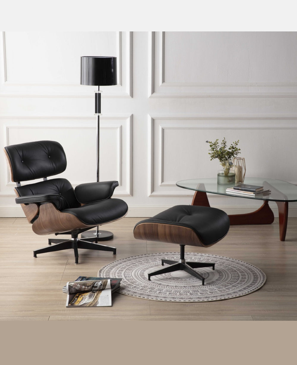 זמן אספקה עד 75 יום - PALERMO BLACK כורסא + הדום