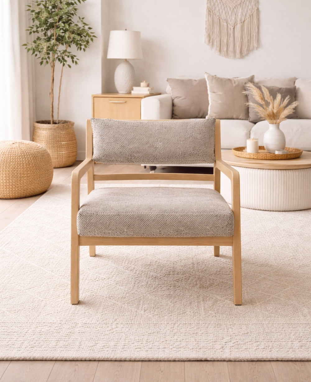 כורסא עץ מלא אפרת