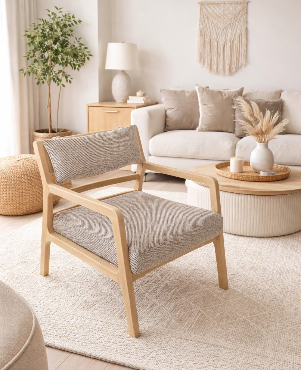 כורסא עץ מלא אפרת