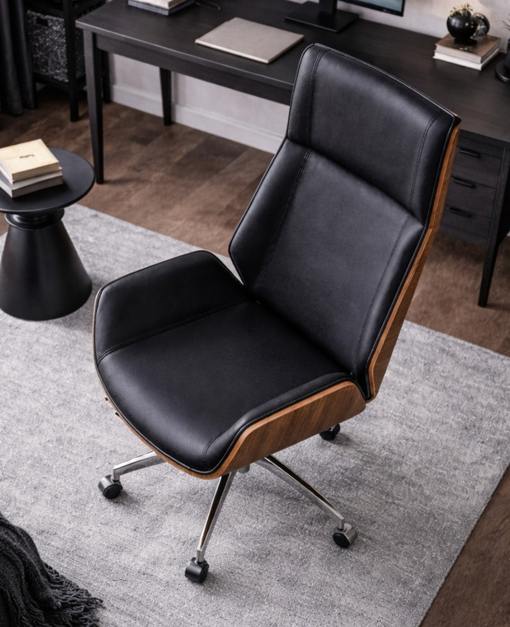 כיסא מנהלים נורדי BLACK