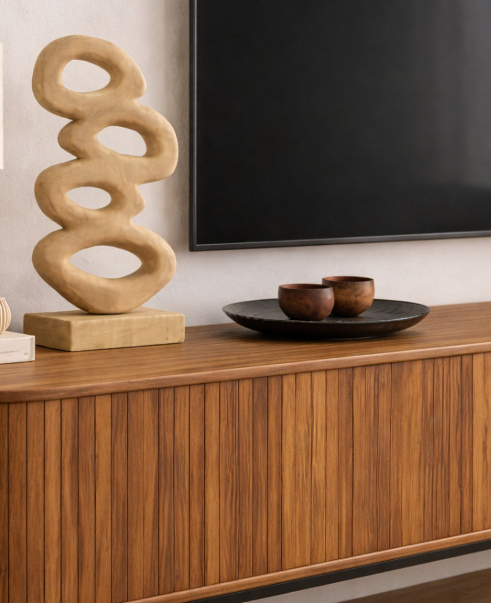 מזנון עץ רום