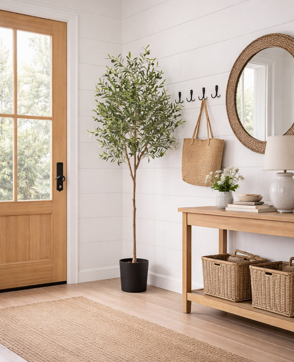 עציץ מלאכותי עץ זית