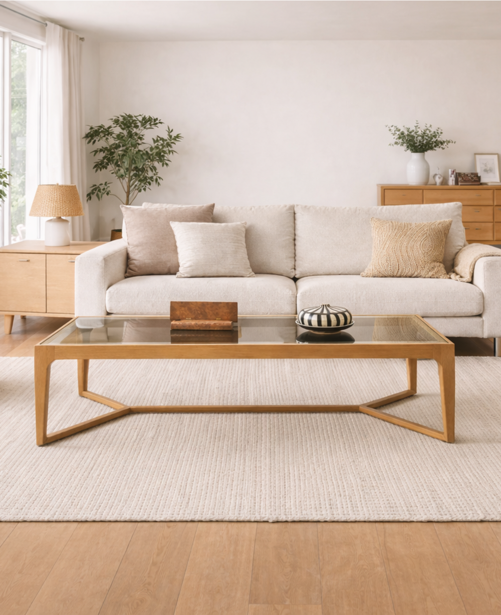 שולחן עץ אלזה