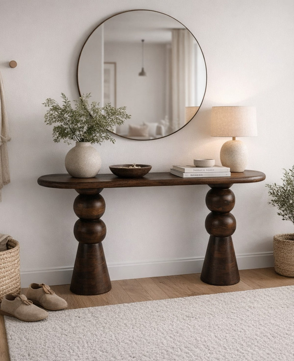 קונסולת עץ ויק