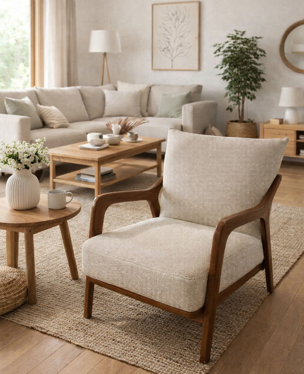 כורסת עץ ליאור