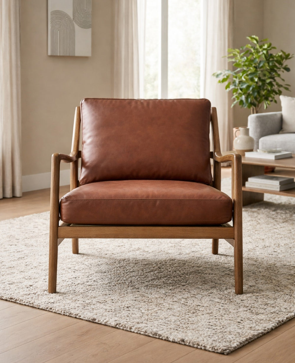 כורסת סלוודור עור