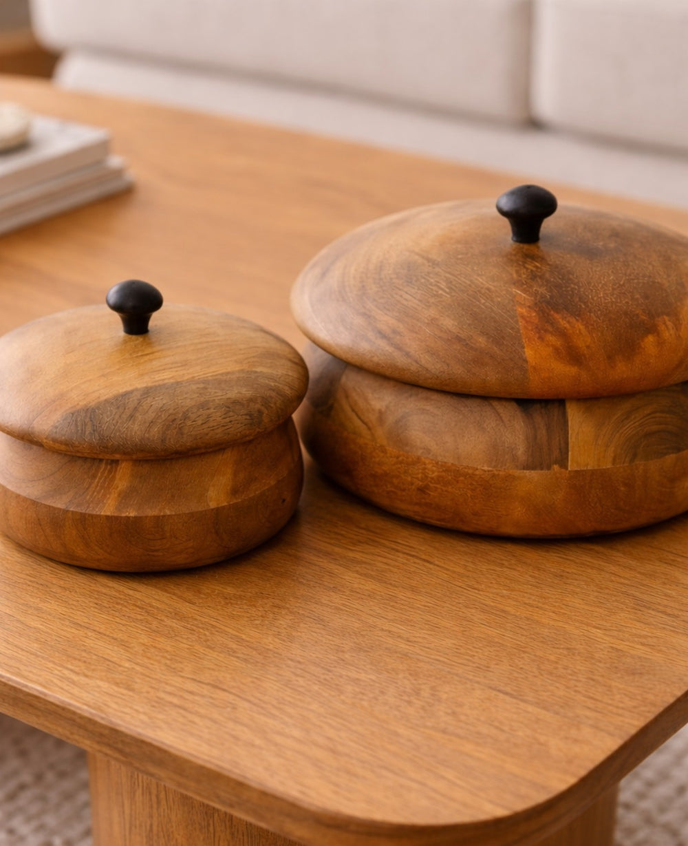 סט קופסאות עץ