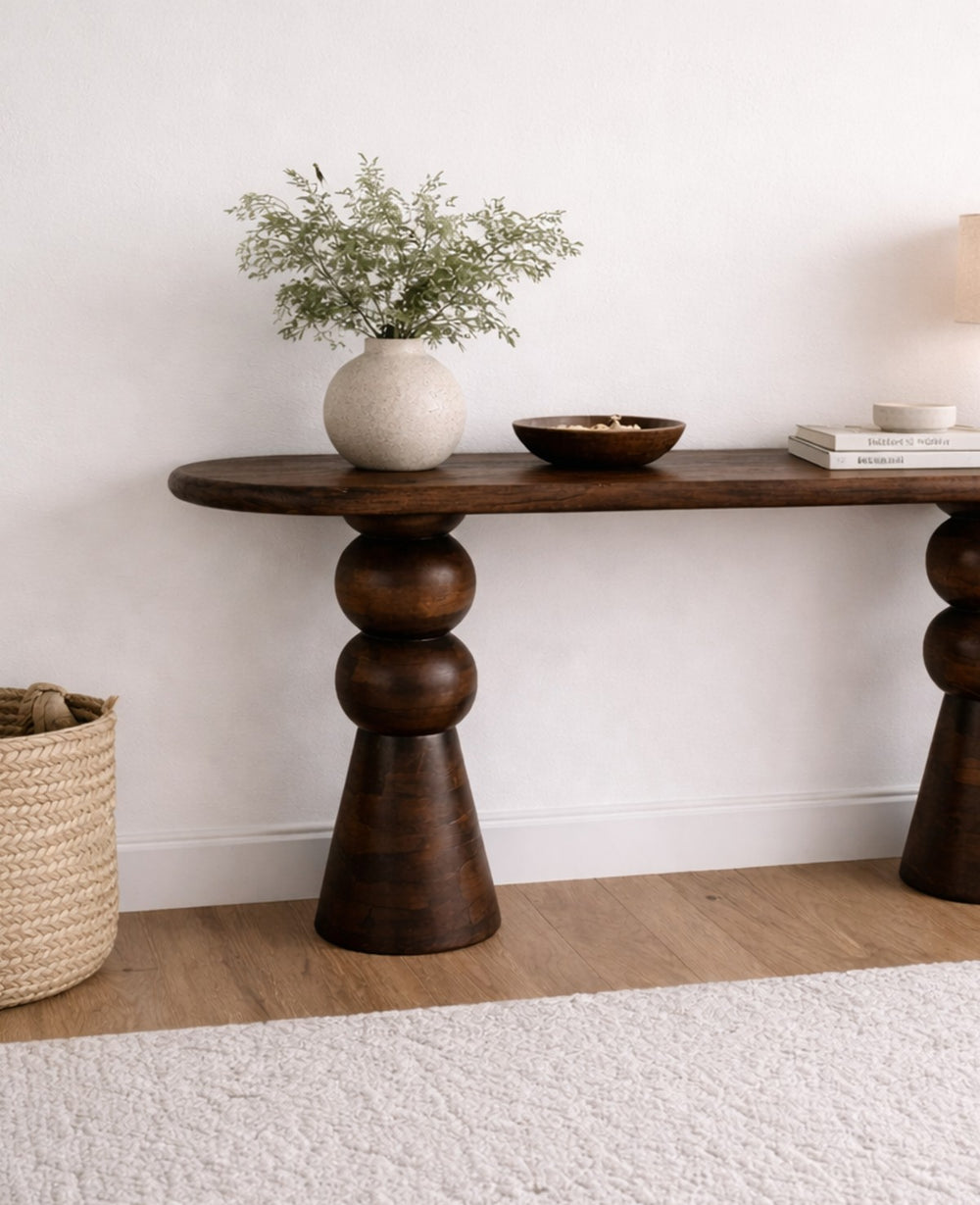 קונסולת עץ ויק