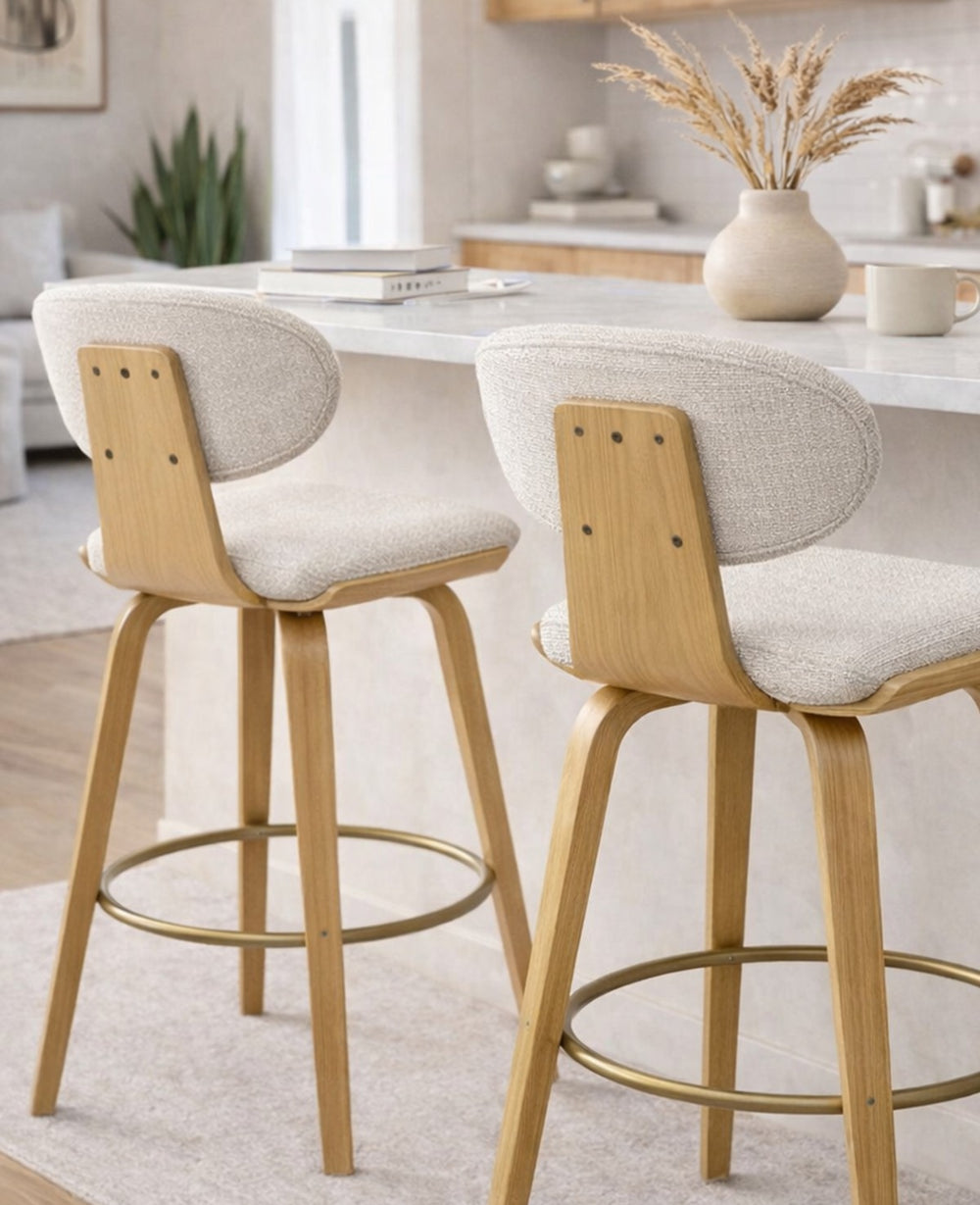 כיסא בר ניקולס טבעי