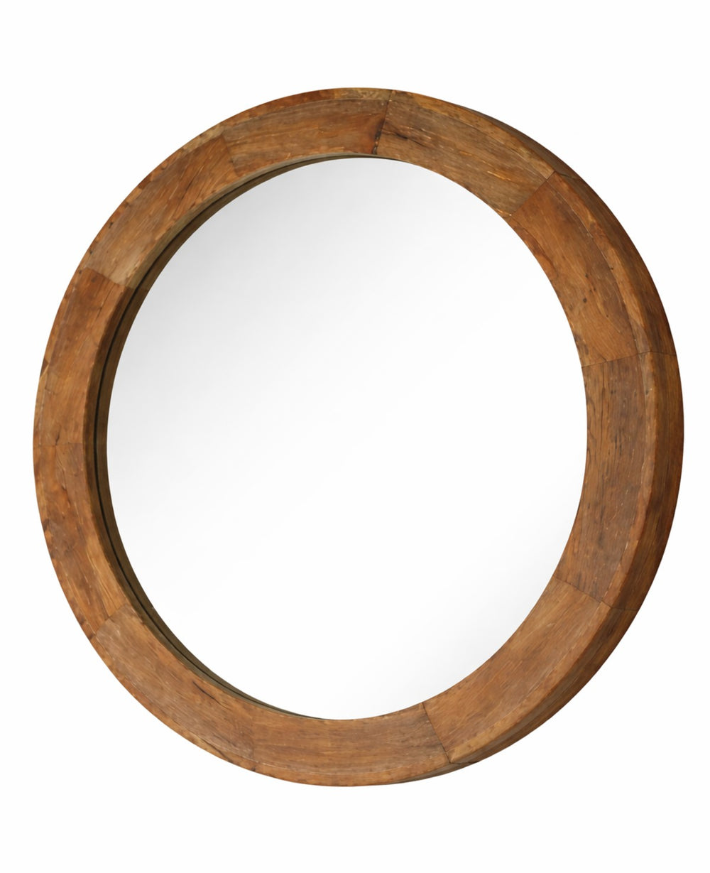 מראת קיר עגולה מנגו