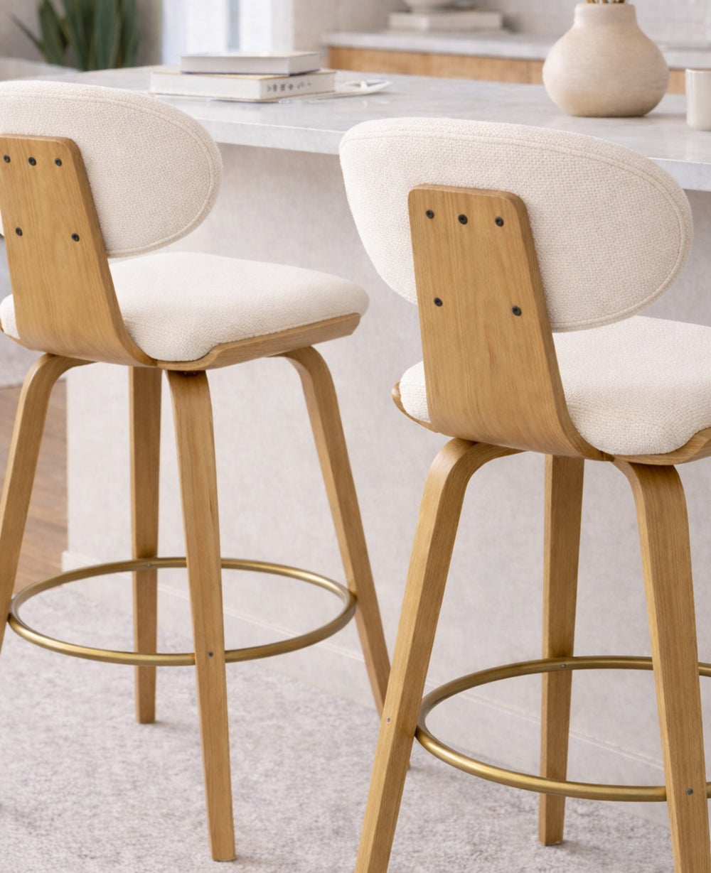 כיסא בר ניקולס טבעי