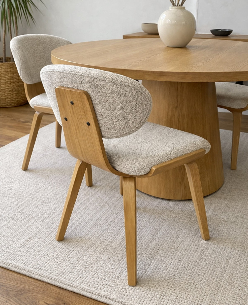 כיסא אוכל ניקולס טבעי