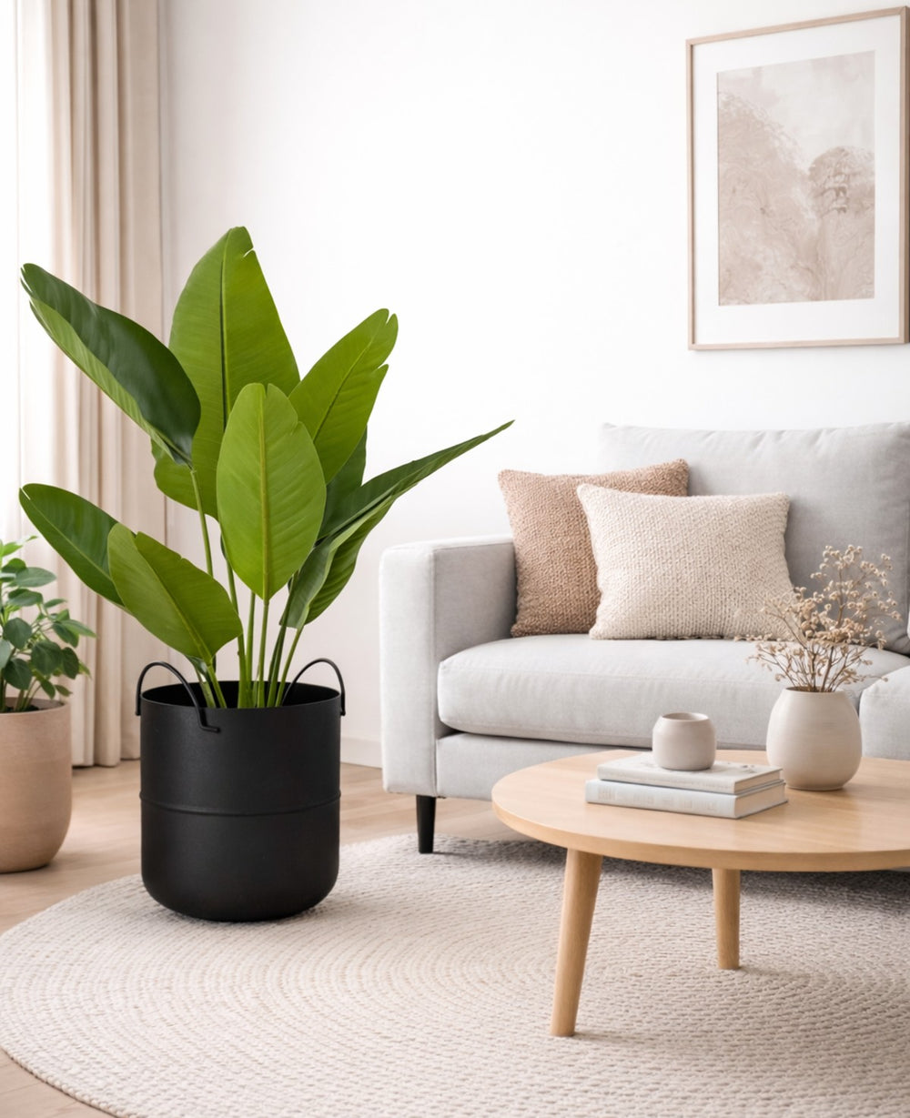 מעמד לעציץ URBAN BLACK