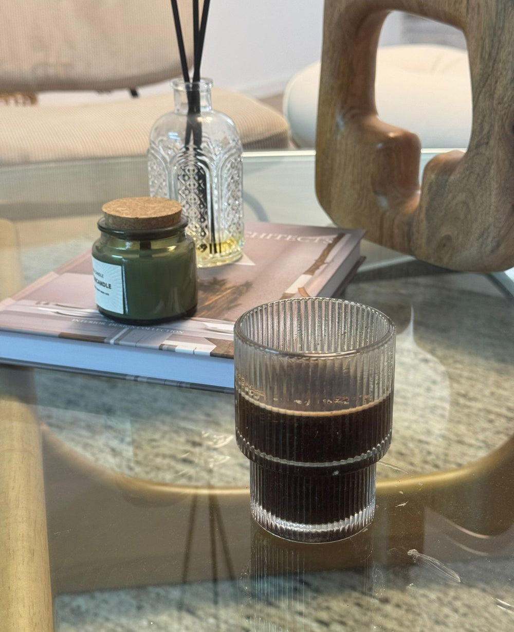 כוס זכוכית MINI STRIPE