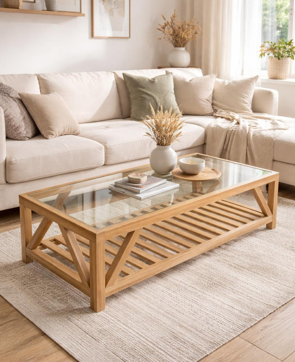 שולחן עץ דפנה